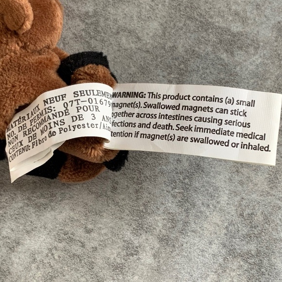 Animal Mini Magnets Moose Hippo Lion Panda, Ganz & ASI Brands - Picture 7 of 14